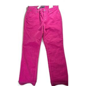 Talbots | NWT | Vivid Berry Bubblegum Barbie Pink Heritage Straight | Sz 8P / 29